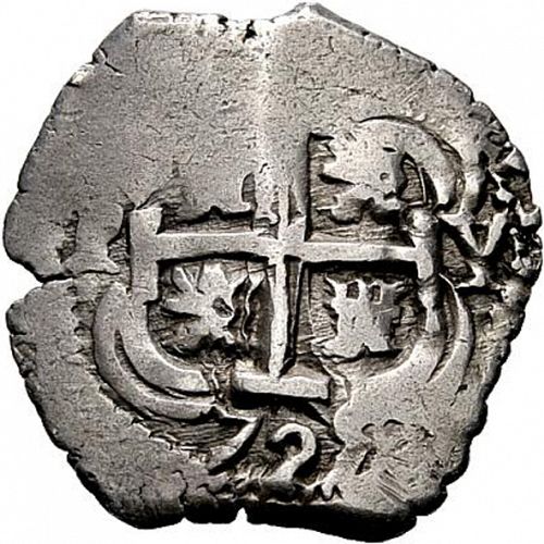 2 Reales Reverse Image minted in SPAIN in 1725Y (1724  -  LUIS I)  - The Coin Database
