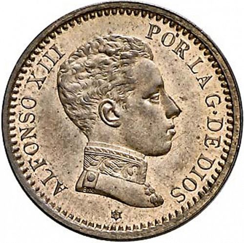 2 Céntimos Obverse Image minted in SPAIN in 1904 / 04 (1886-31  -  ALFONSO XIII)  - The Coin Database