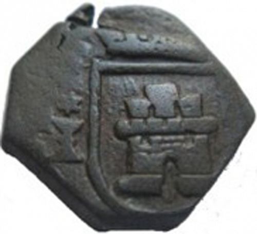 2 Maravedies Obverse Image minted in SPAIN in 1680 (1665-00  -  CARLOS II)  - The Coin Database