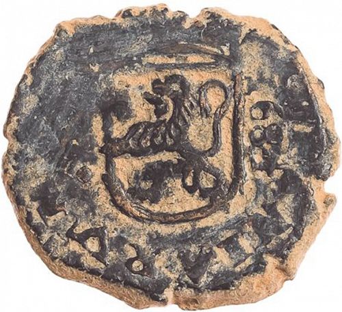 2 Maravedies Reverse Image minted in SPAIN in 1684 (1665-00  -  CARLOS II)  - The Coin Database