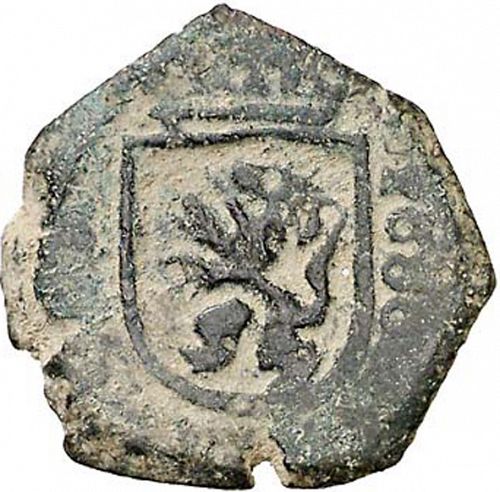 2 Maravedies Reverse Image minted in SPAIN in 1686 (1665-00  -  CARLOS II)  - The Coin Database