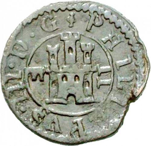 2 Maravedies Obverse Image minted in SPAIN in 1603 (1598-21  -  FELIPE III)  - The Coin Database
