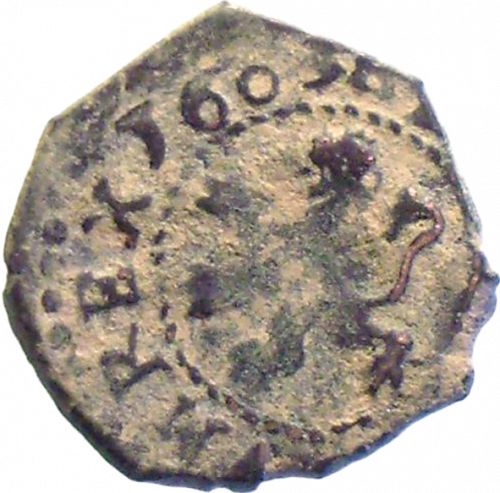 2 Maravedies Obverse Image minted in SPAIN in 1603 (1598-21  -  FELIPE III)  - The Coin Database