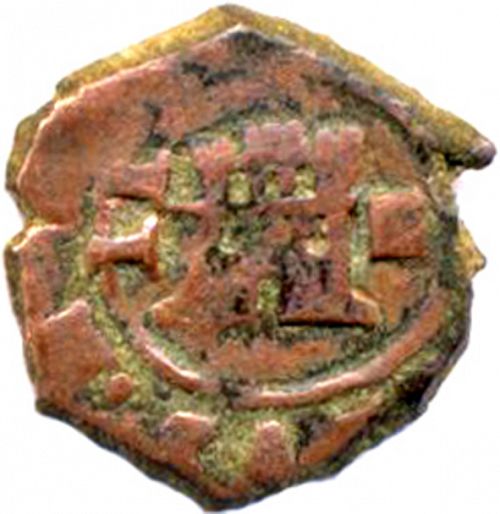 2 Maravedies Obverse Image minted in SPAIN in 1603 (1598-21  -  FELIPE III)  - The Coin Database