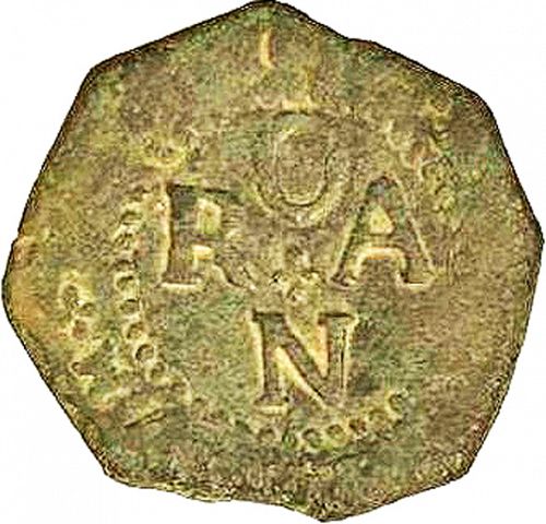 2 Maravedies Reverse Image minted in SPAIN in 1618 (1598-21  -  FELIPE III)  - The Coin Database