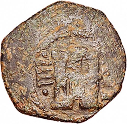 2 Maravedies Obverse Image minted in SPAIN in 1624 (1621-65  -  FELIPE IV)  - The Coin Database