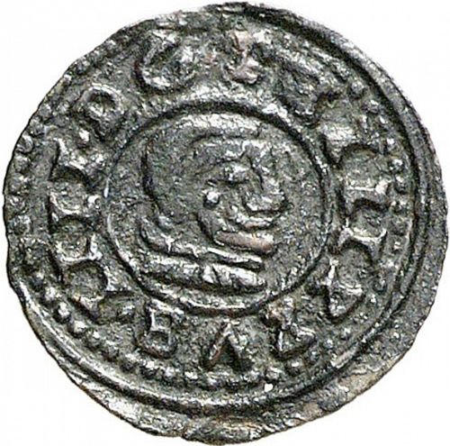 2 Maravedies Obverse Image minted in SPAIN in 1663R (1621-65  -  FELIPE IV)  - The Coin Database