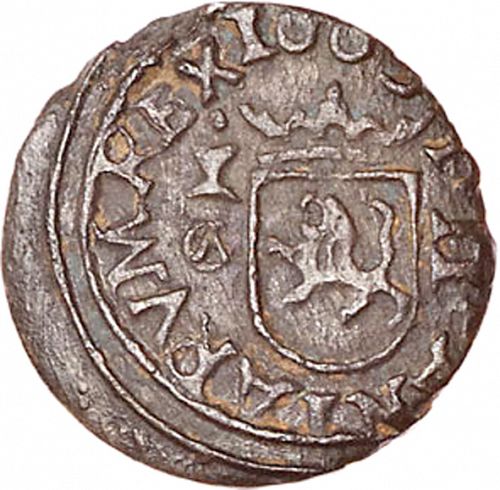 2 Maravedies Reverse Image minted in SPAIN in 1663CA (1621-65  -  FELIPE IV)  - The Coin Database
