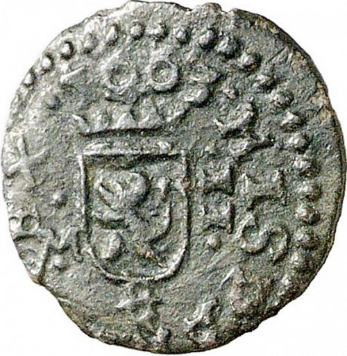 2 Maravedies Reverse Image minted in SPAIN in 1663M (1621-65  -  FELIPE IV)  - The Coin Database