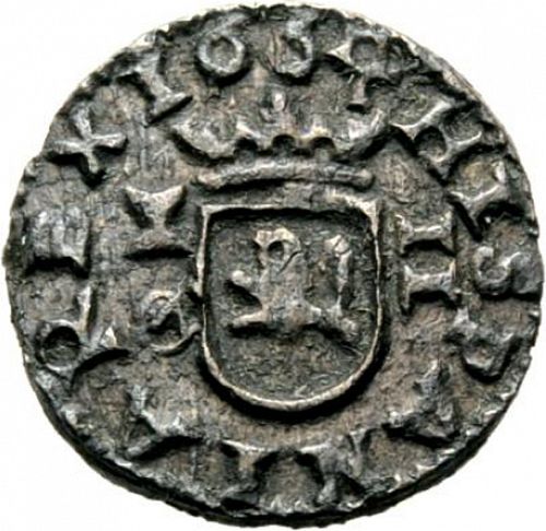 2 Maravedies Reverse Image minted in SPAIN in 1664CA (1621-65  -  FELIPE IV)  - The Coin Database