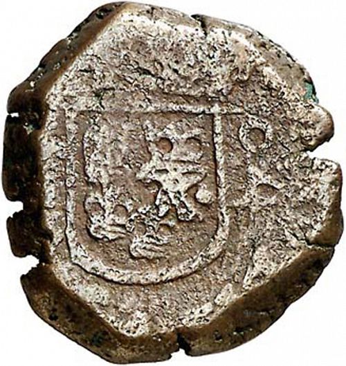 2 Maravedies Obverse Image minted in SPAIN in 1704 (1700-46  -  FELIPE V)  - The Coin Database