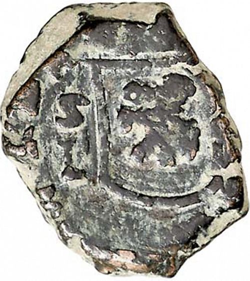 2 Maravedies Reverse Image minted in SPAIN in 1707 (1700-46  -  FELIPE V)  - The Coin Database