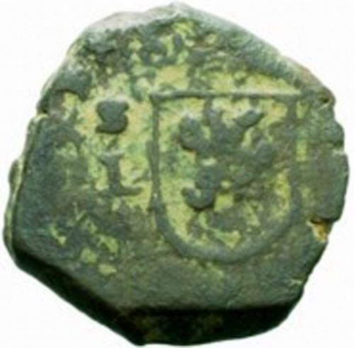 2 Maravedies Reverse Image minted in SPAIN in 1709 (1700-46  -  FELIPE V)  - The Coin Database
