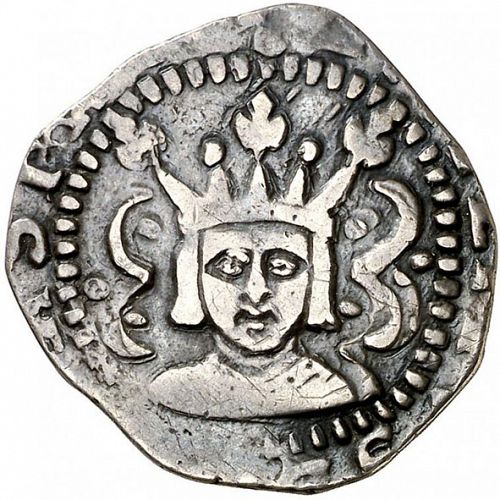 3 sous Obverse Image minted in SPAIN in ND (1556-98  -  FELIPE II - Local Coinage)  - The Coin Database
