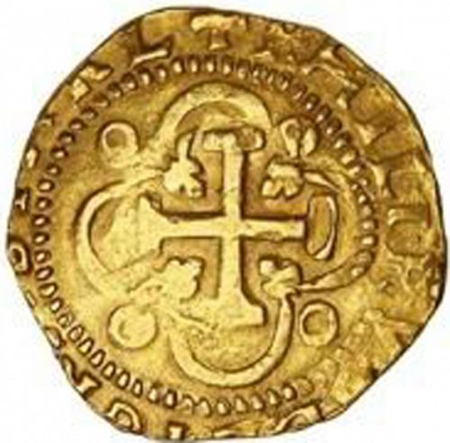 4 Coronas Obverse Image minted in SPAIN in ND (1556-98  -  FELIPE II - Local Coinage)  - The Coin Database