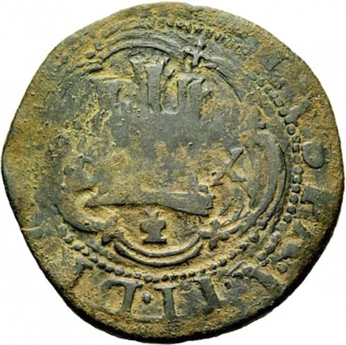 4 Cuartos - 4m Obverse Image minted in SPAIN in NDX (1556-98  -  FELIPE II)  - The Coin Database