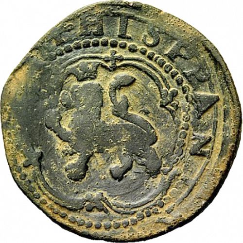 4 Cuartos - 4m Reverse Image minted in SPAIN in NDX (1556-98  -  FELIPE II)  - The Coin Database