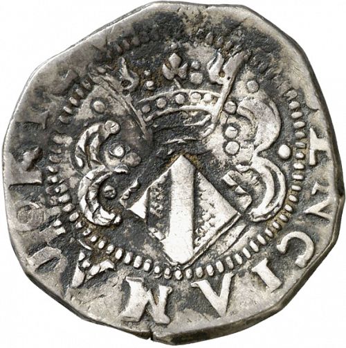 Doblón de seis sous Reverse Image minted in SPAIN in ND (1556-98  -  FELIPE II - Local Coinage)  - The Coin Database