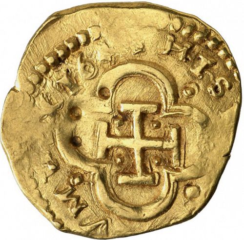 4 Escudos Reverse Image minted in SPAIN in 1641B (1621-65  -  FELIPE IV)  - The Coin Database