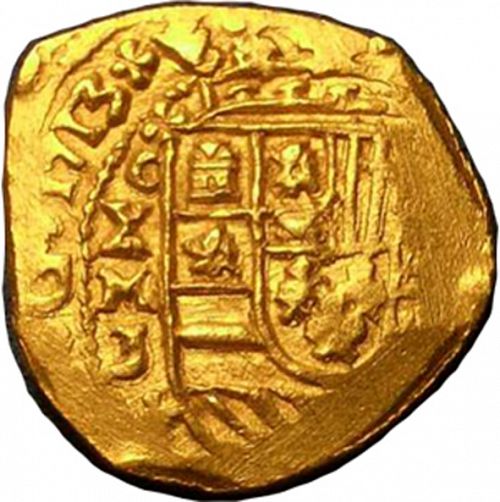 4 Escudos Obverse Image minted in SPAIN in 1713J (1700-46  -  FELIPE V)  - The Coin Database