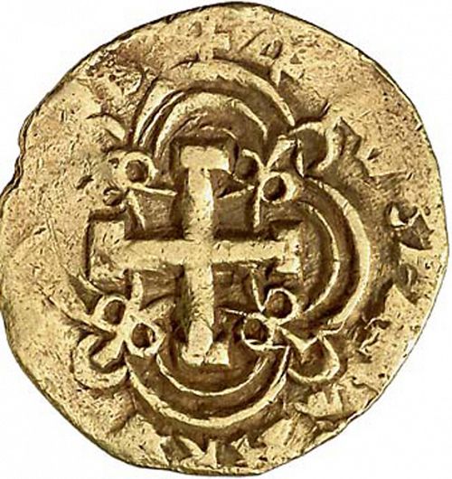 4 Escudos Reverse Image minted in SPAIN in 1744S (1700-46  -  FELIPE V)  - The Coin Database