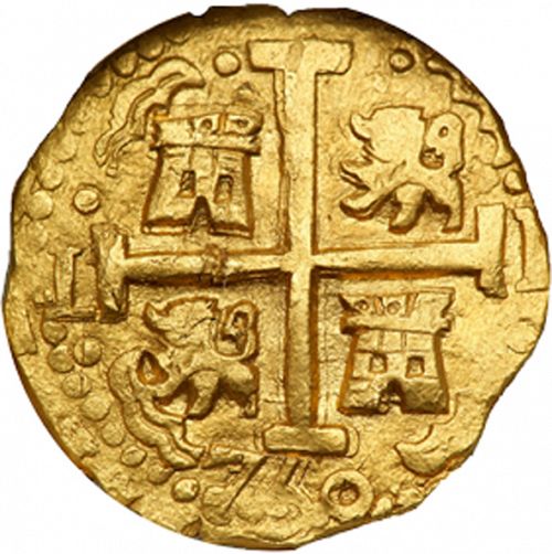 4 Escudos Reverse Image minted in SPAIN in 1750R (1746-59  -  FERNANDO VI)  - The Coin Database