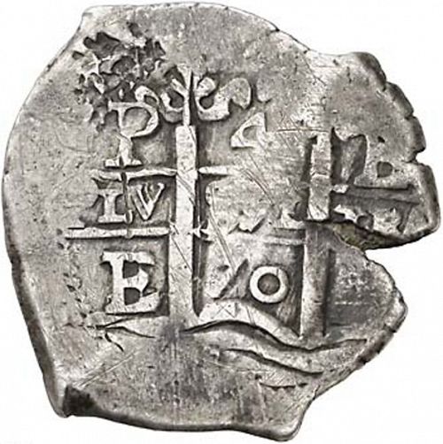 4 Reales Obverse Image minted in SPAIN in 1670E (1665-00  -  CARLOS II)  - The Coin Database