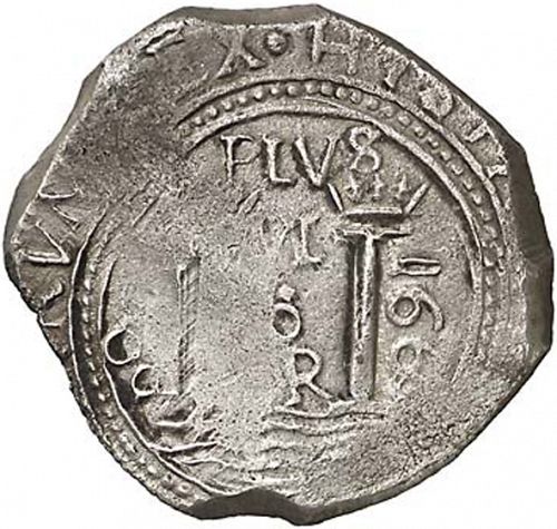 4 Reales Reverse Image minted in SPAIN in 1669PºR (1665-00  -  CARLOS II)  - The Coin Database