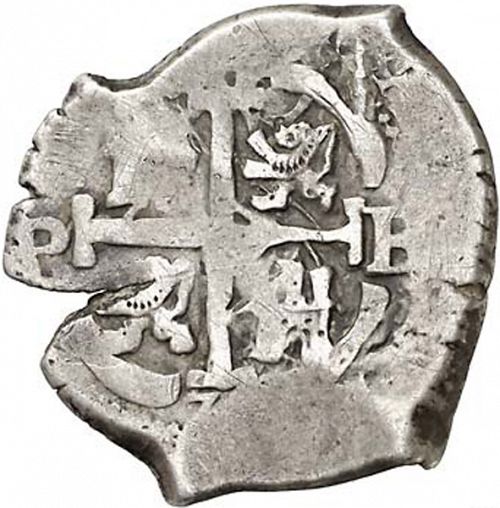 4 Reales Reverse Image minted in SPAIN in 1670E (1665-00  -  CARLOS II)  - The Coin Database