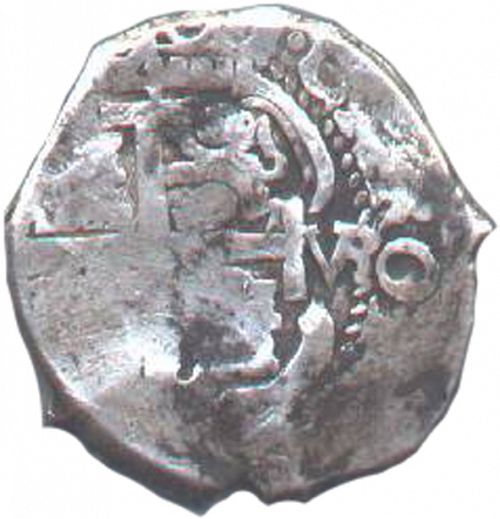 4 Reales Reverse Image minted in SPAIN in 1688VR (1665-00  -  CARLOS II)  - The Coin Database