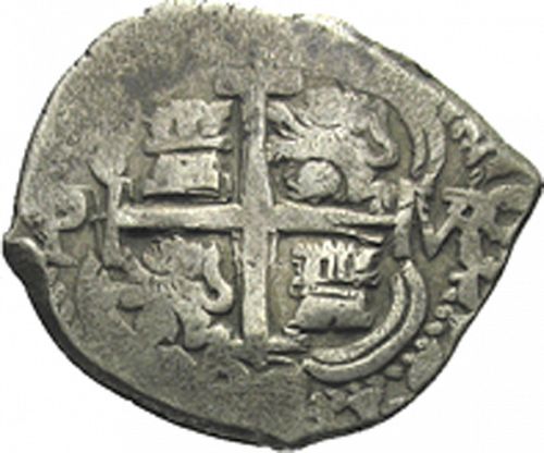 4 Reales Reverse Image minted in SPAIN in 1690VR (1665-00  -  CARLOS II)  - The Coin Database