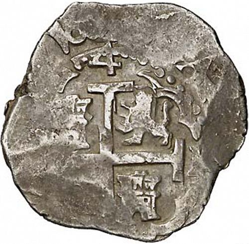 4 Reales Reverse Image minted in SPAIN in 1700H (1665-00  -  CARLOS II)  - The Coin Database