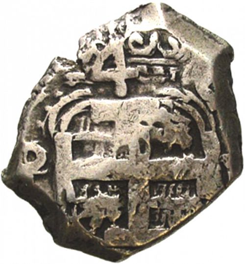 4 Reales Reverse Image minted in SPAIN in 1763V (1759-88  -  CARLOS III)  - The Coin Database