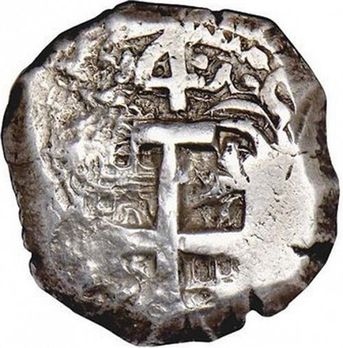 4 Reales Reverse Image minted in SPAIN in 1766V (1759-88  -  CARLOS III)  - The Coin Database