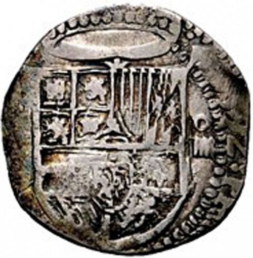 4 Reales Obverse Image minted in SPAIN in 1592M (1556-98  -  FELIPE II)  - The Coin Database