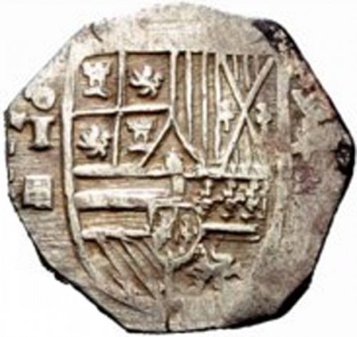 4 Reales Obverse Image minted in SPAIN in 1594I (1556-98  -  FELIPE II)  - The Coin Database