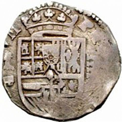 4 Reales Obverse Image minted in SPAIN in 1597 (1556-98  -  FELIPE II)  - The Coin Database