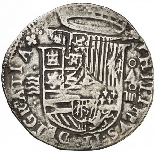4 Reales Obverse Image minted in SPAIN in ND/A (1556-98  -  FELIPE II)  - The Coin Database