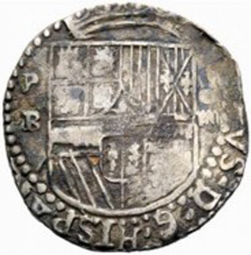 4 Reales Obverse Image minted in SPAIN in ND/B (1556-98  -  FELIPE II)  - The Coin Database