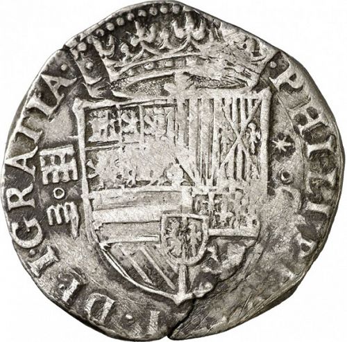 4 Reales Obverse Image minted in SPAIN in ND/D (1556-98  -  FELIPE II)  - The Coin Database