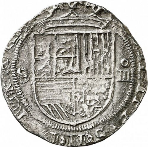 4 Reales Obverse Image minted in SPAIN in ND/D (1556-98  -  FELIPE II)  - The Coin Database