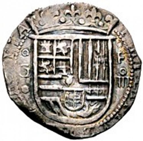 4 Reales Obverse Image minted in SPAIN in ND/F (1556-98  -  FELIPE II)  - The Coin Database