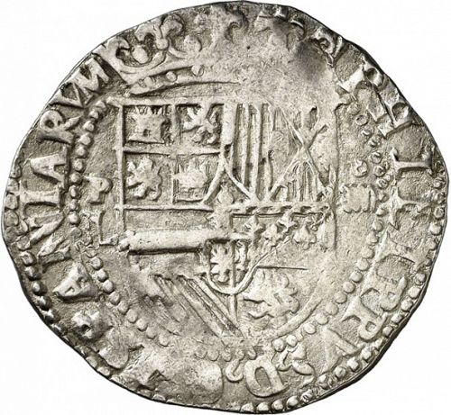 4 Reales Obverse Image minted in SPAIN in ND/L (1556-98  -  FELIPE II)  - The Coin Database