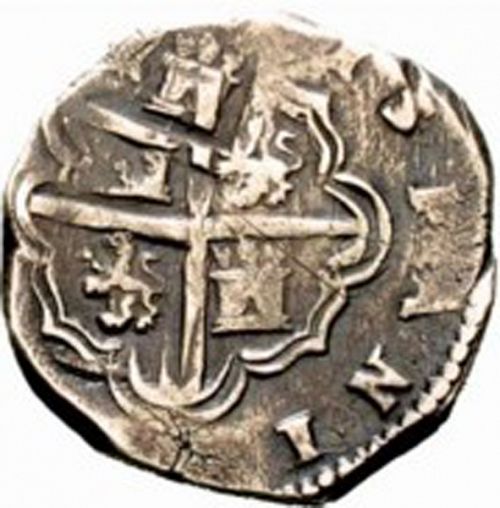 4 Reales Reverse Image minted in SPAIN in ND/I (1556-98  -  FELIPE II)  - The Coin Database