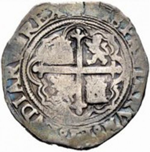 4 Reales Reverse Image minted in SPAIN in ND/O (1556-98  -  FELIPE II)  - The Coin Database