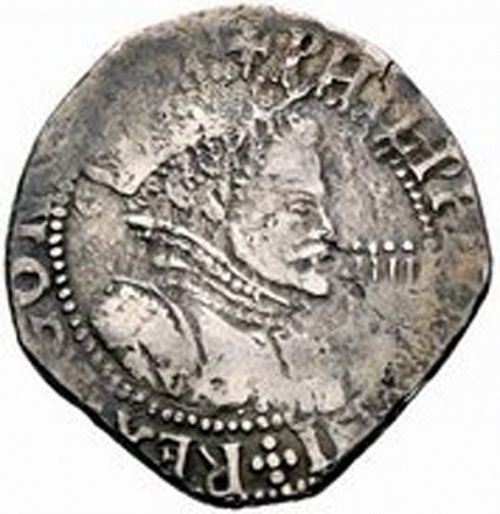 4 Reales Obverse Image minted in SPAIN in 1607 (1598-21  -  FELIPE III)  - The Coin Database