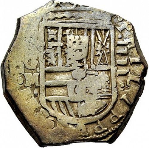 4 Reales Obverse Image minted in SPAIN in 1611M (1598-21  -  FELIPE III)  - The Coin Database