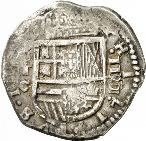 4 Reales Obverse Image minted in SPAIN in 1613C (1598-21  -  FELIPE III)  - The Coin Database