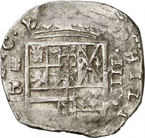 4 Reales Obverse Image minted in SPAIN in 1613TB (1598-21  -  FELIPE III)  - The Coin Database