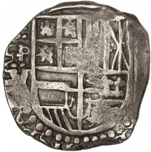 4 Reales Obverse Image minted in SPAIN in 1617V (1598-21  -  FELIPE III)  - The Coin Database
